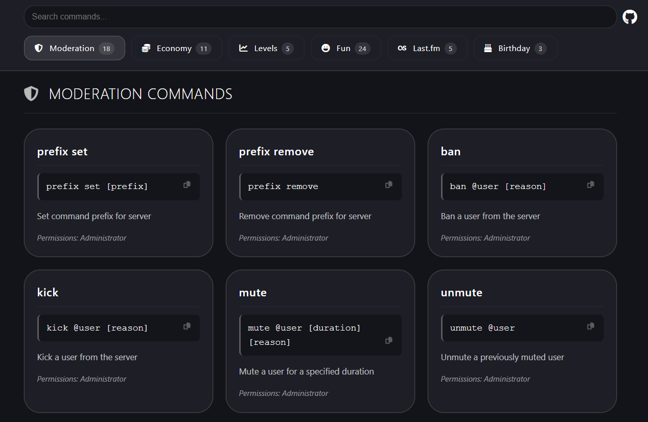 Documentation Screenshot